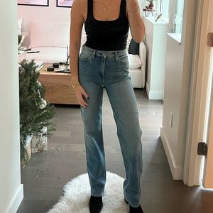 Hudson Faye Straight Jeans Size 25
